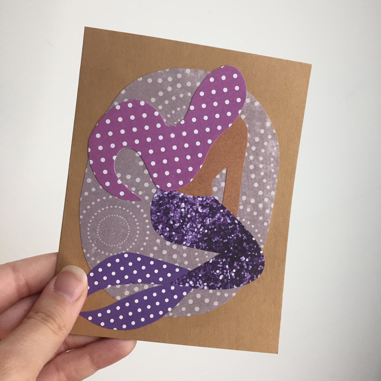 Mermaid: Purple - Greeting Cards