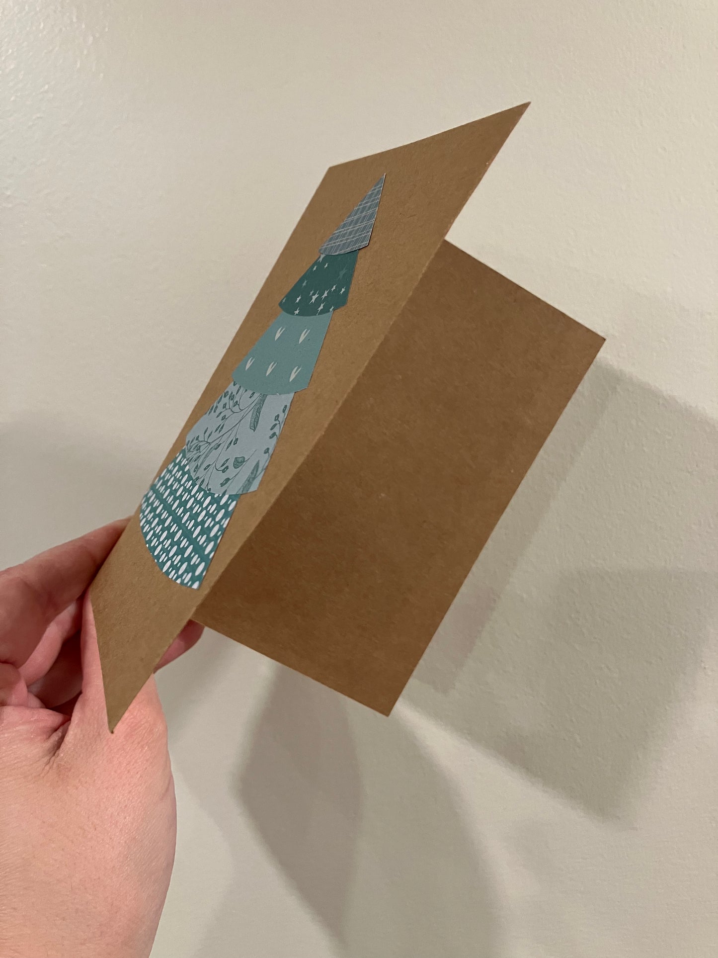 Holiday Tree: Turquoise - Greeting Cards