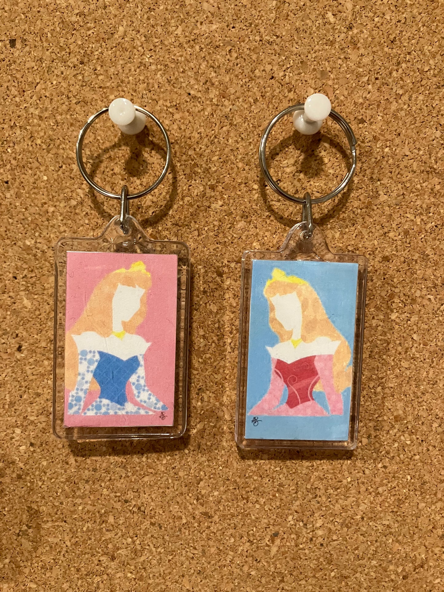 Sleeping Princess - Keychain