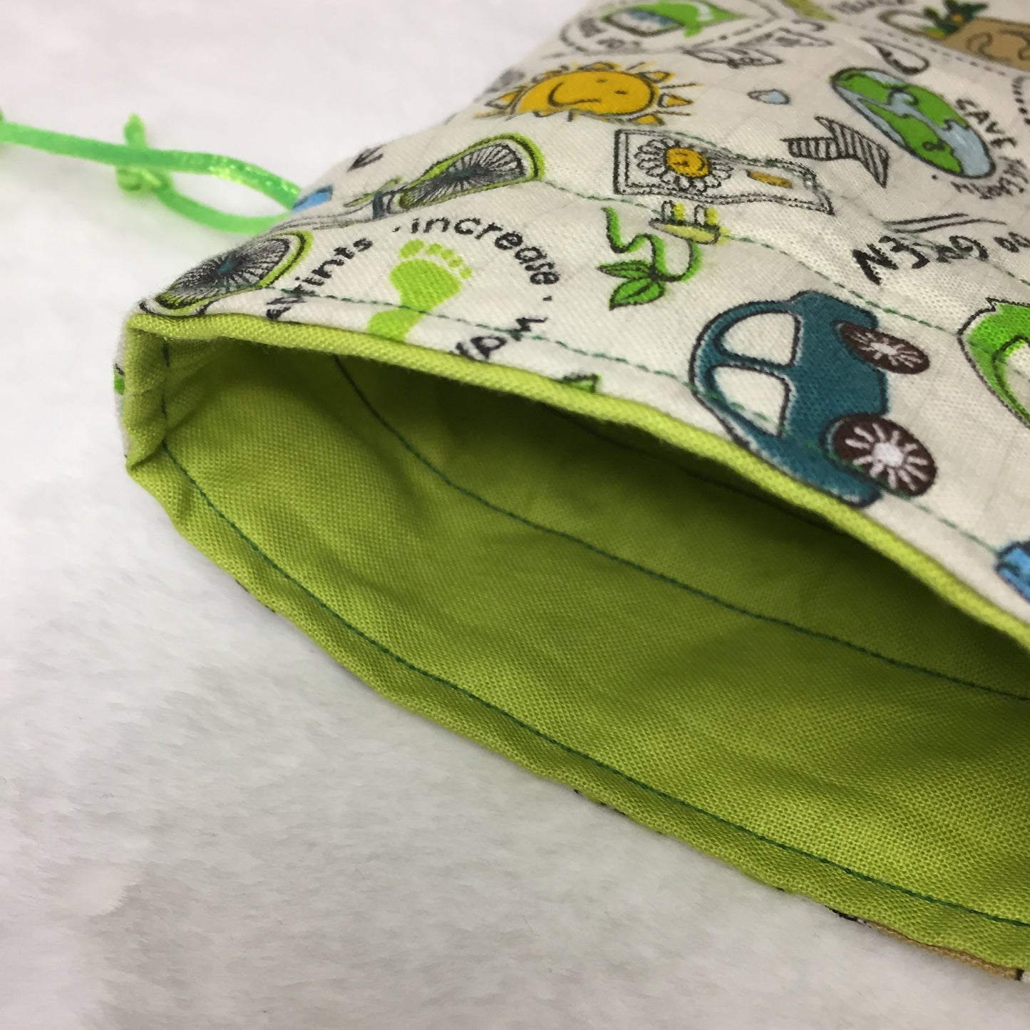 Earth Day - Drawstring Pouch