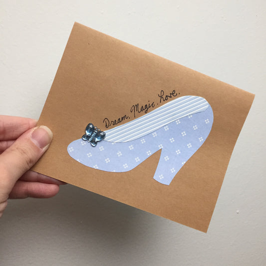 Glass Slipper - Greeting Cards