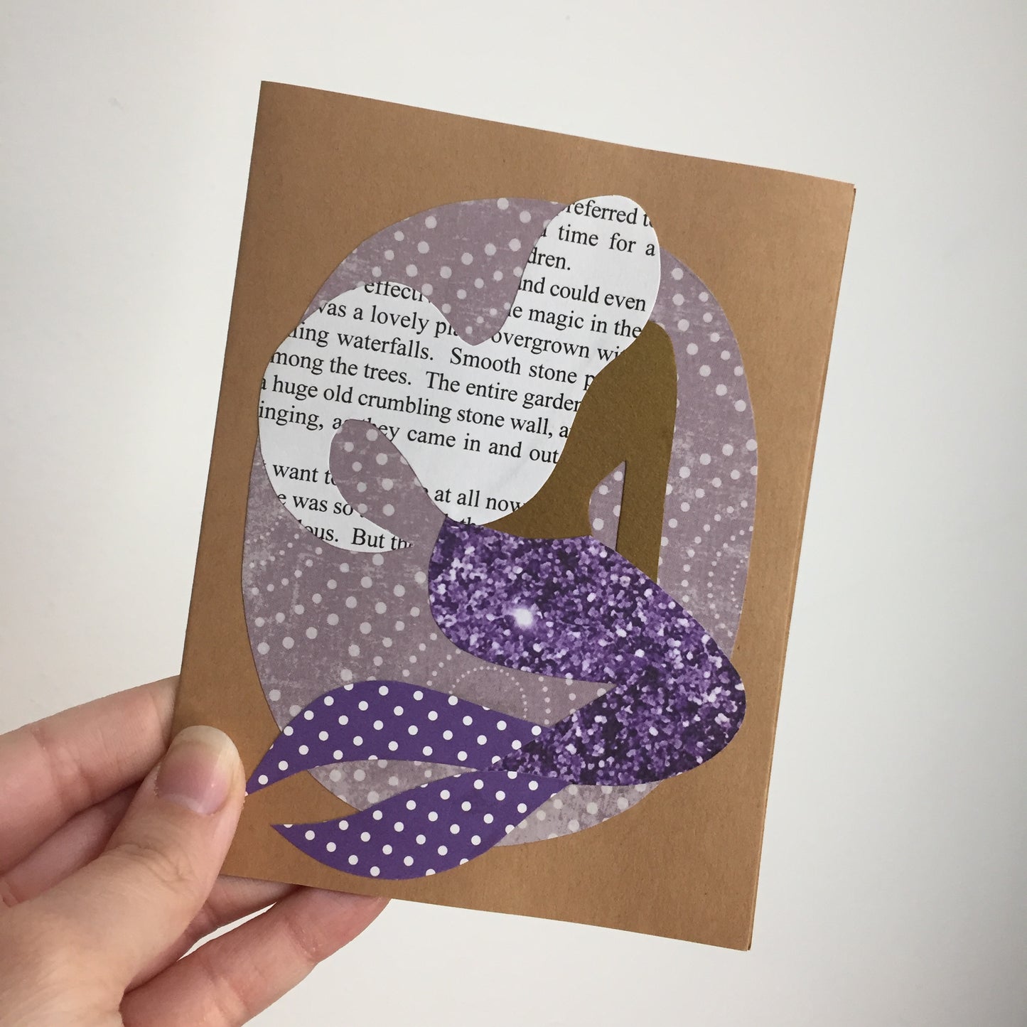 Mermaid: Purple - Greeting Cards
