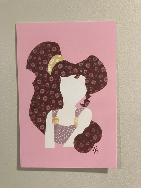 Meg - Mini Print
