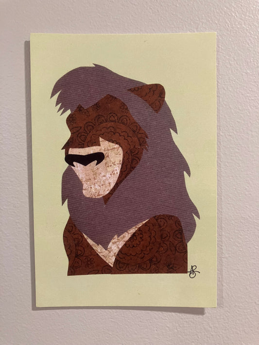 Sequel Lion - Mini Print