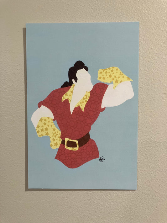 Gaston - Mini Print