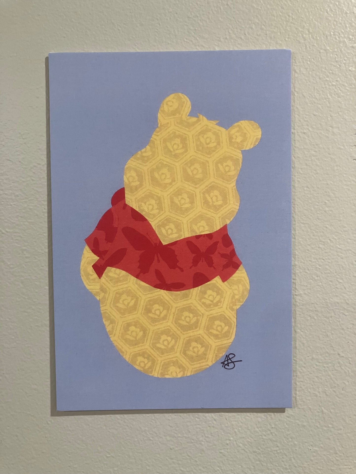 Silly Bear - Mini Print
