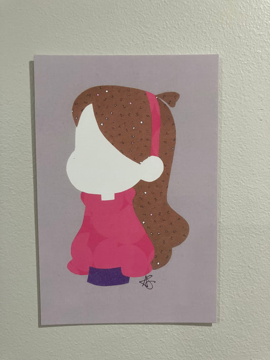 Mystery Twin #1 - Mini Print