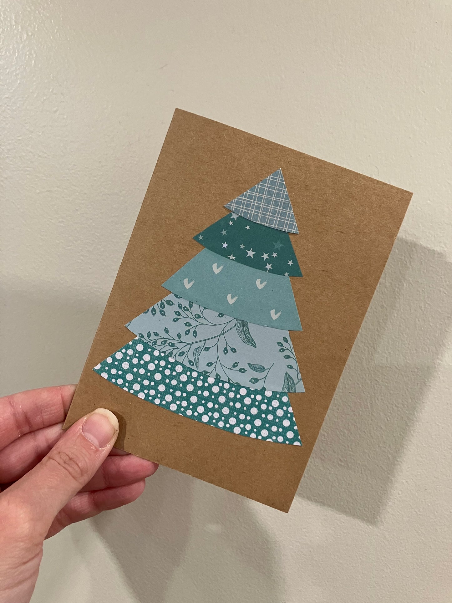 Holiday Tree: Turquoise - Greeting Cards