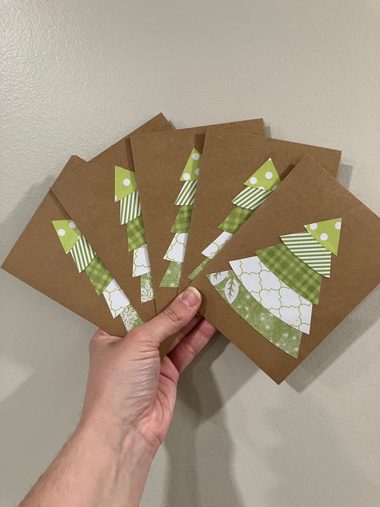 Holiday Tree: Green - Greeting Cards