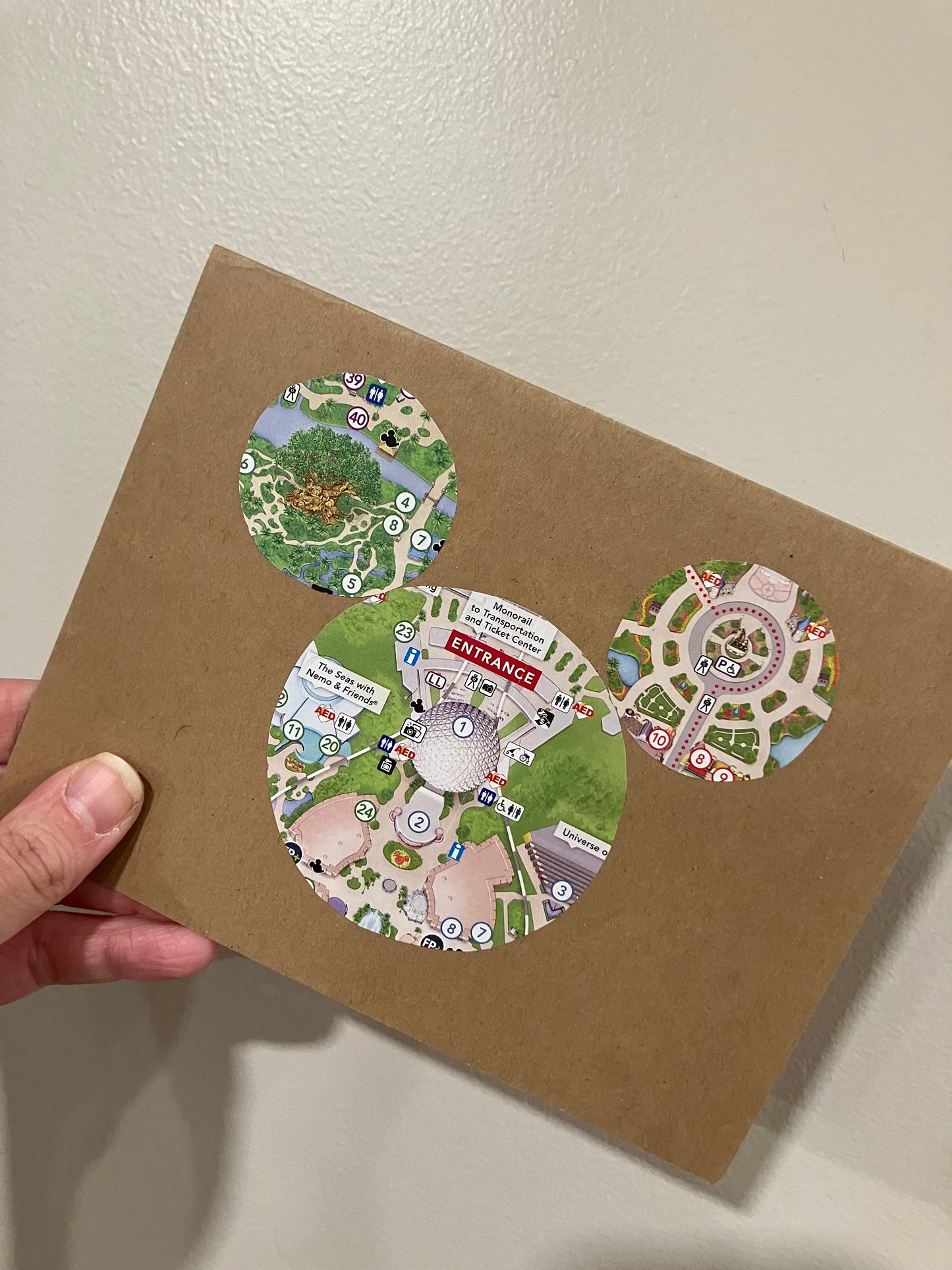 Park Map - Greeting Cards