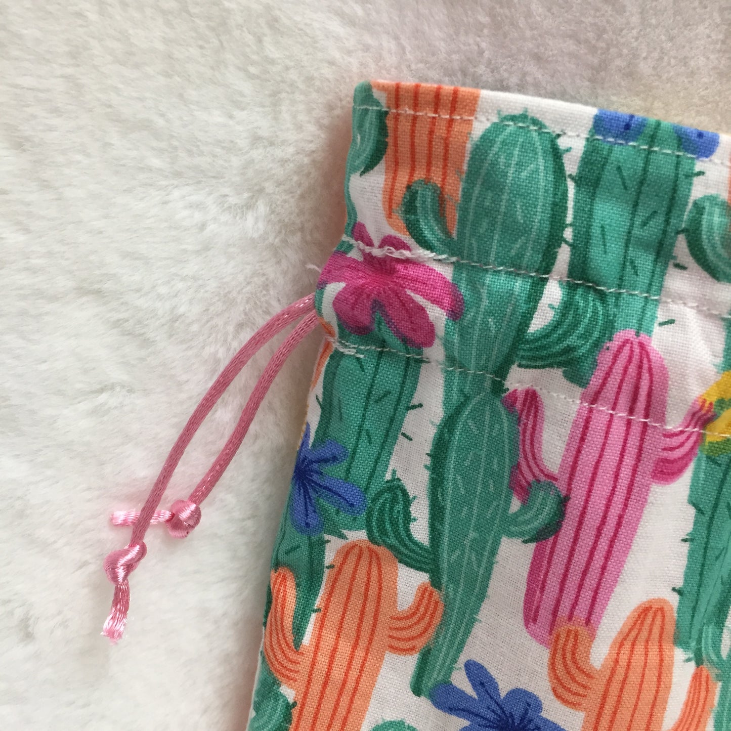 Cactus - Drawstring Pouch