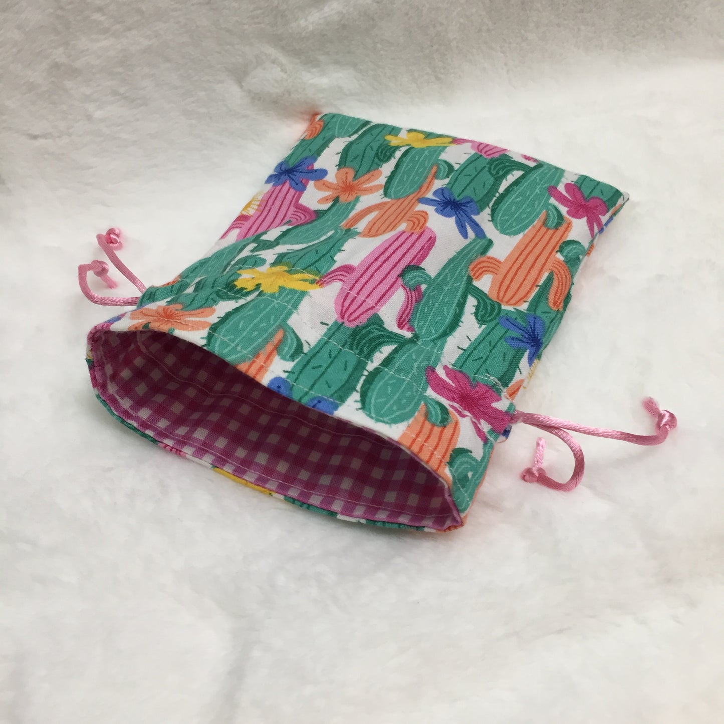 Cactus - Drawstring Pouch