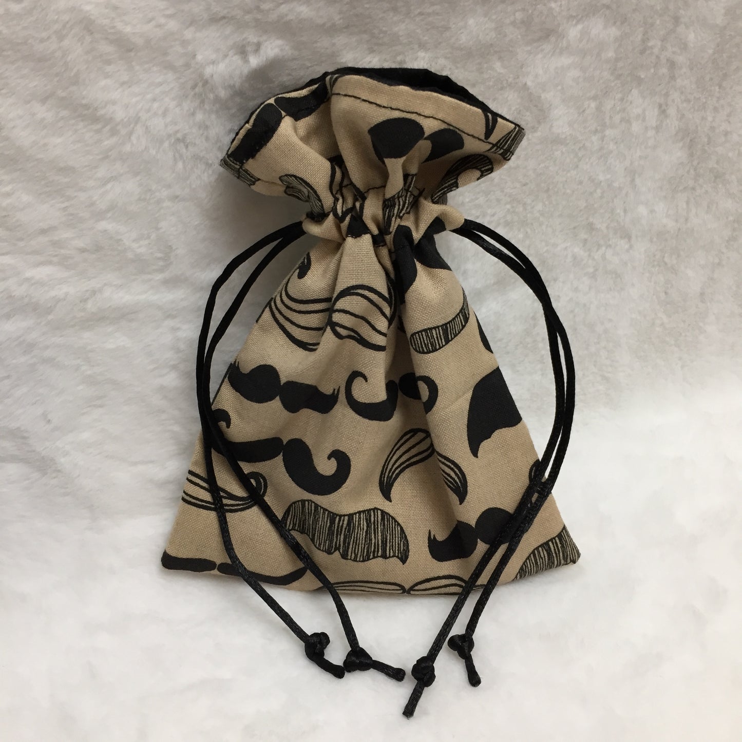 Moustache - Drawstring Pouch