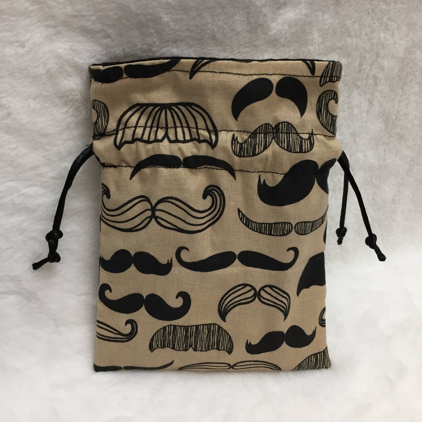 Moustache - Drawstring Pouch