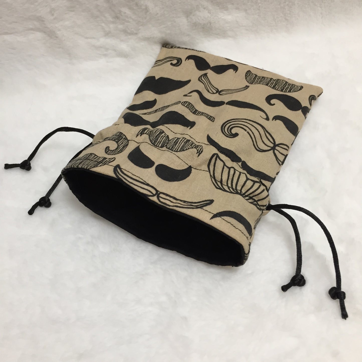 Moustache - Drawstring Pouch