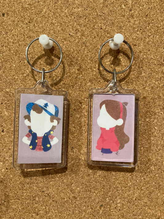 Mystery Twins - Keychain
