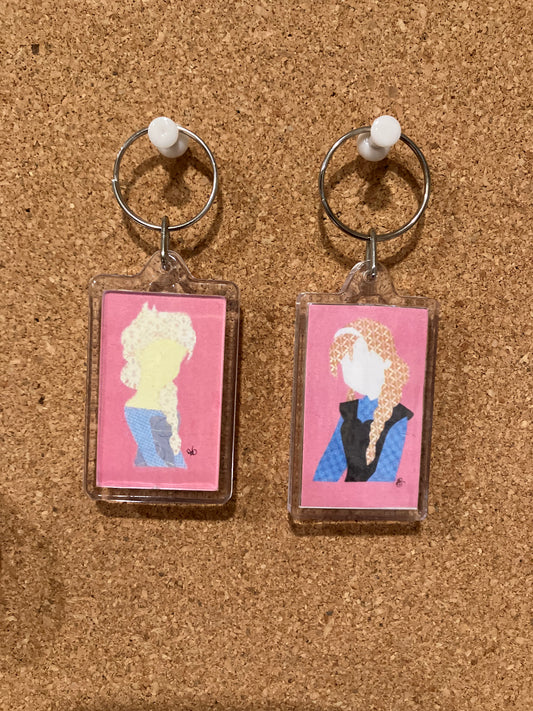 Ice Sisters - keychain