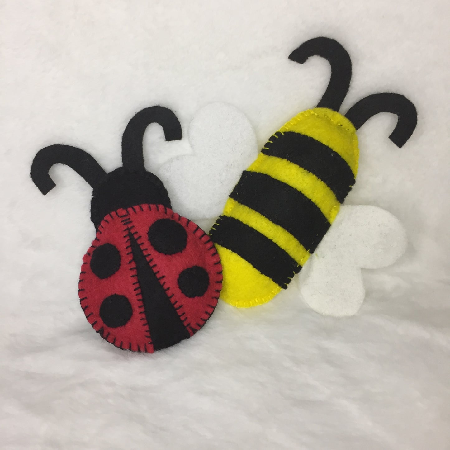 Ladybug and Bee - Cat Toys
