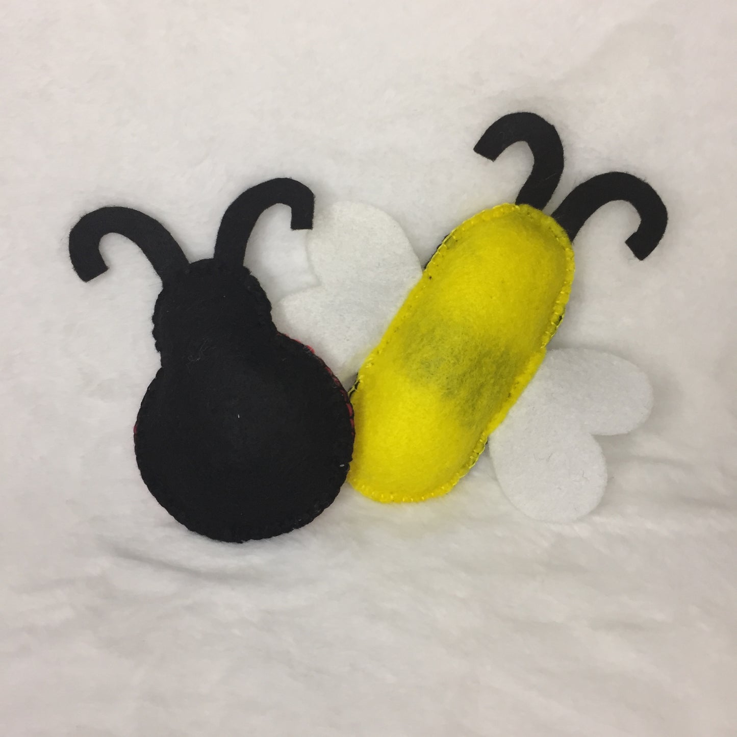 Ladybug and Bee - Cat Toys