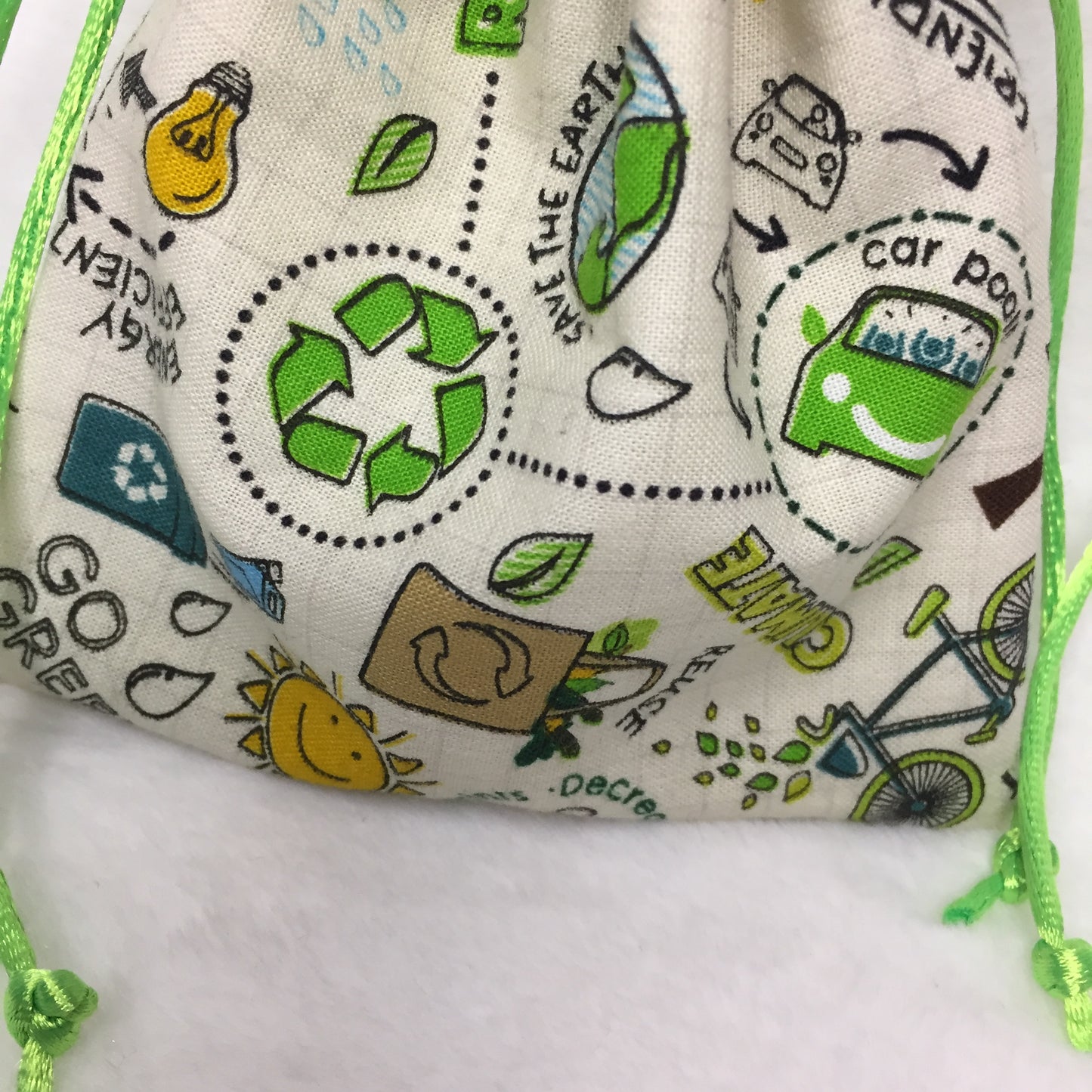 Earth Day - Drawstring Pouch