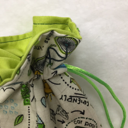 Earth Day - Drawstring Pouch