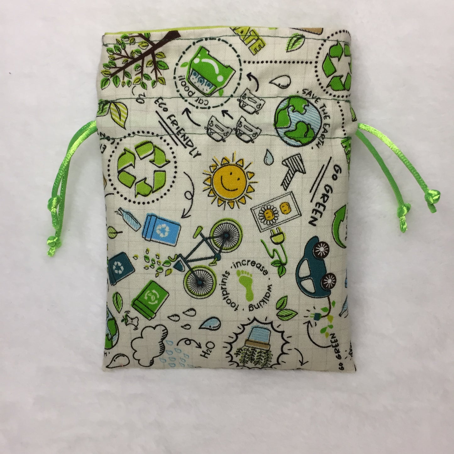 Earth Day - Drawstring Pouch