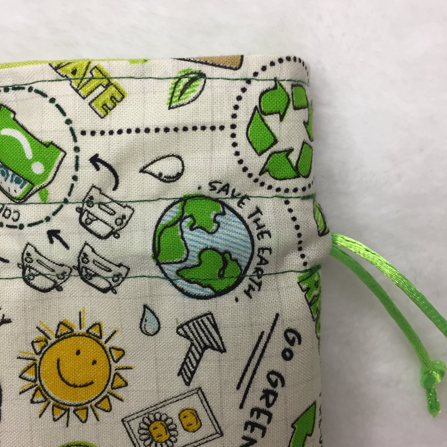 Earth Day - Drawstring Pouch