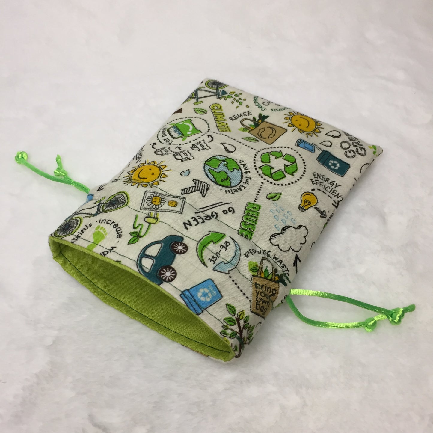 Earth Day - Drawstring Pouch