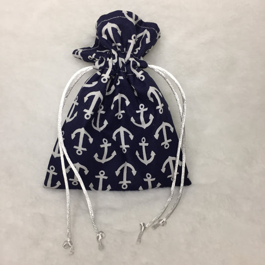 Anchors - Drawstring Pouch