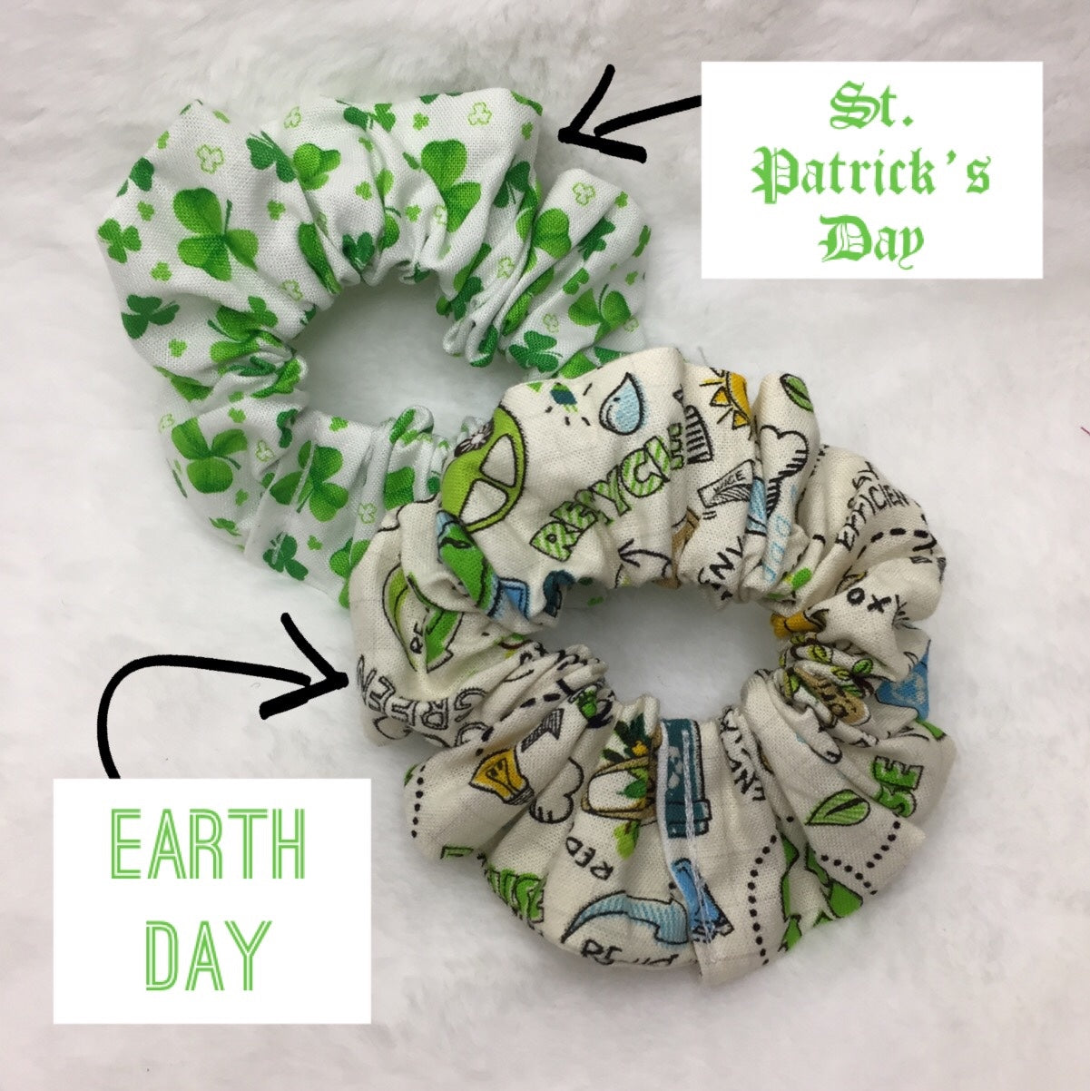 Twelve Days of Holidays - Scrunchie Set