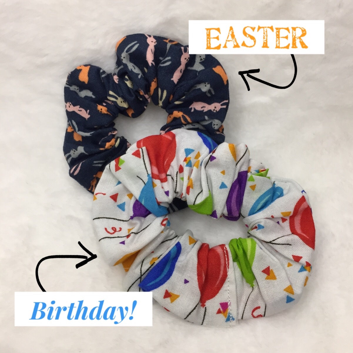 Twelve Days of Holidays - Scrunchie Set