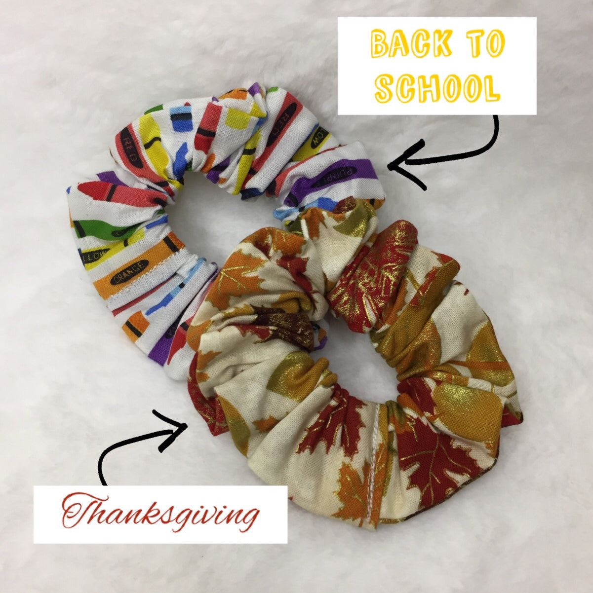 Twelve Days of Holidays - Scrunchie Set