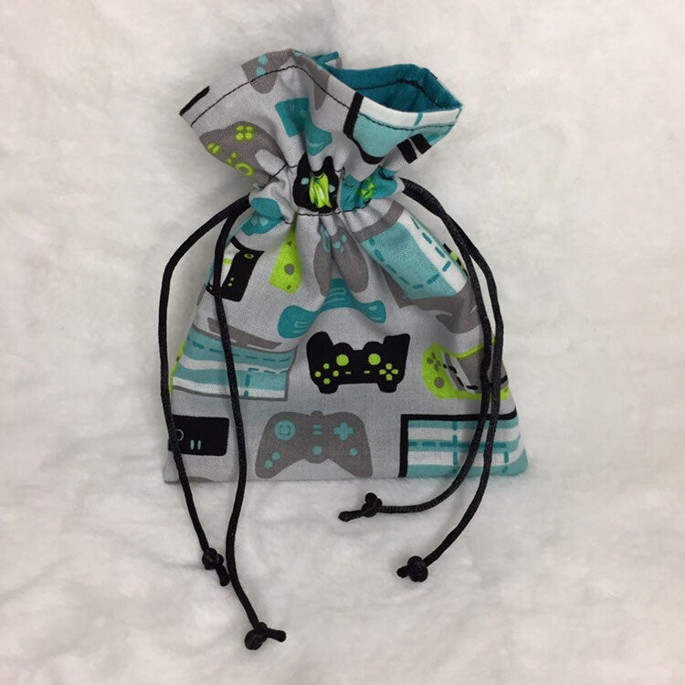 Video Game Remote - Drawstring Pouch