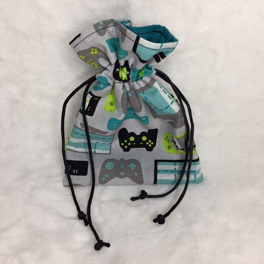 Video Game Remote - Drawstring Pouch