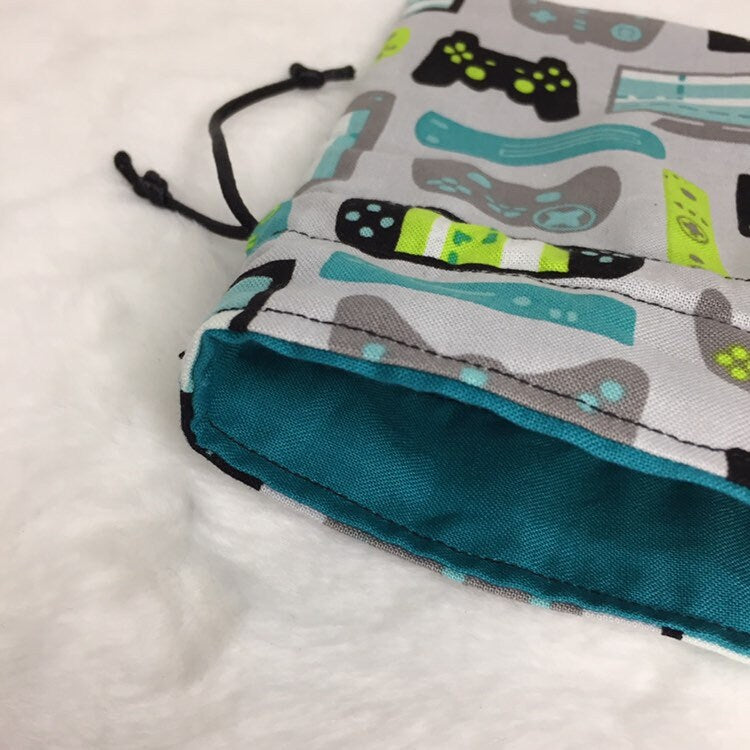 Video Game Remote - Drawstring Pouch