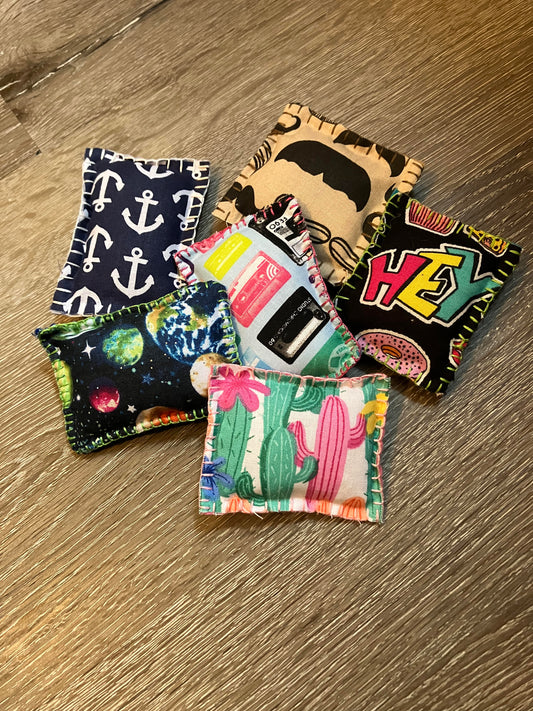 Cat Toy Sacs - Random set of 4