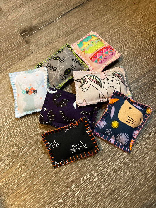 Cat Toy Sacs - Animals set of 4