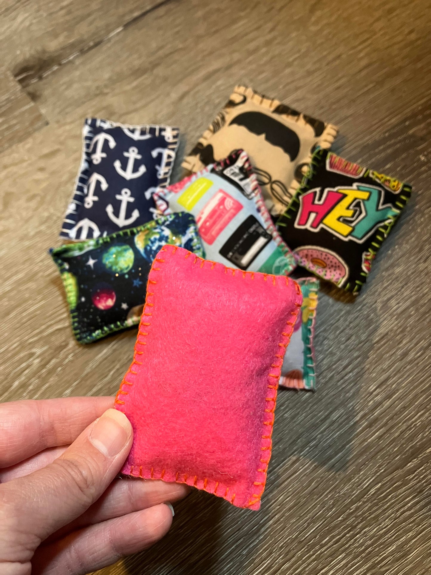 Cat Toy Sacs - Random set of 4