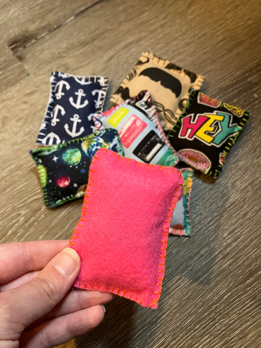 Cat Toy Sacs - Random set of 4